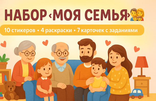 Набор Моя семья